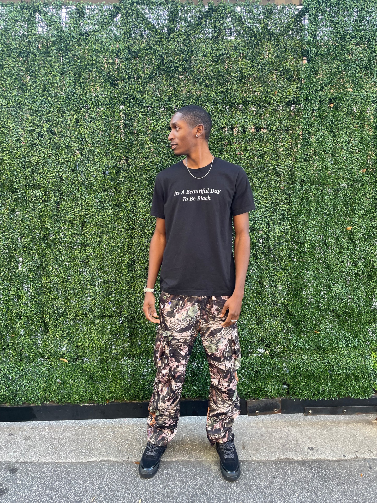 It's A Beautiful Day To Be Black V1 (Black)