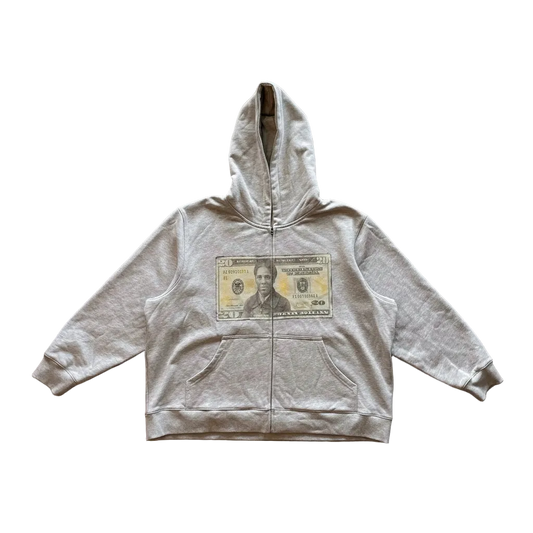 Harriet Tubman 20$ Bill Cropped Hoodie